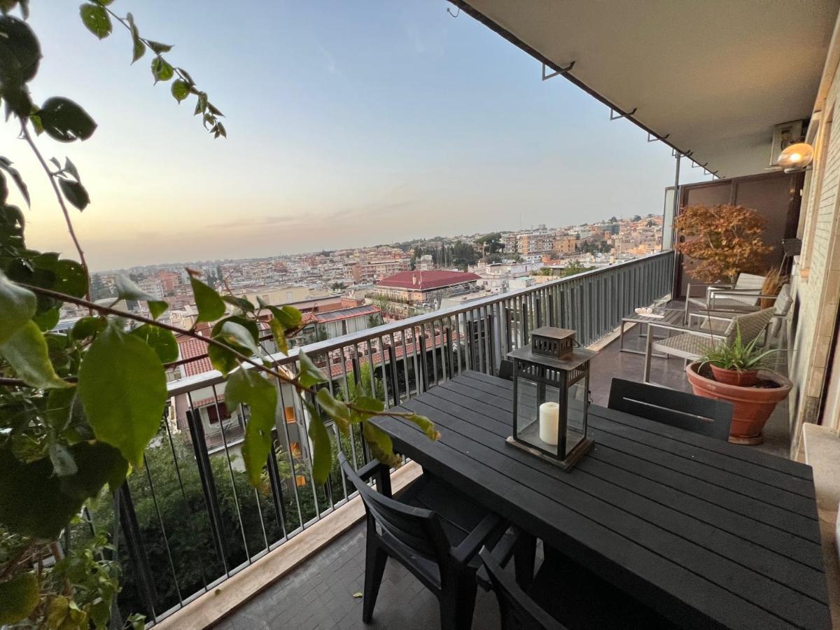 Sunset Charming Apartment Rom Exterior foto